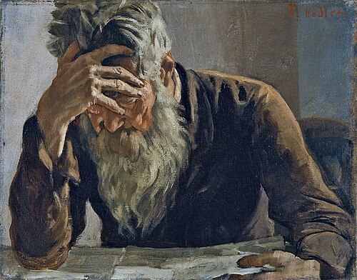 The Reader, 1885, Ferdinand Hodler