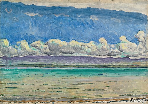 Lake, 1911, Ferdinand Hodler