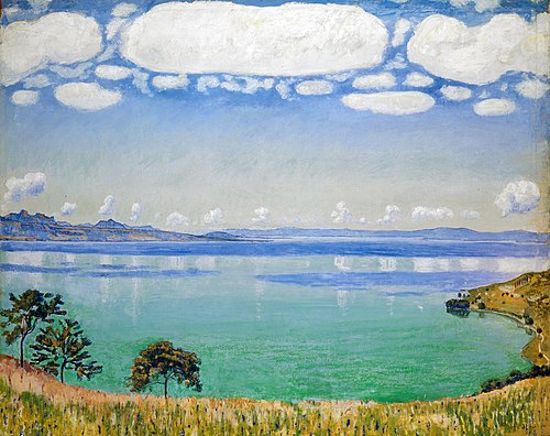 Lake Geneva from Chexbres, 1905, Ferdinand Hodler
