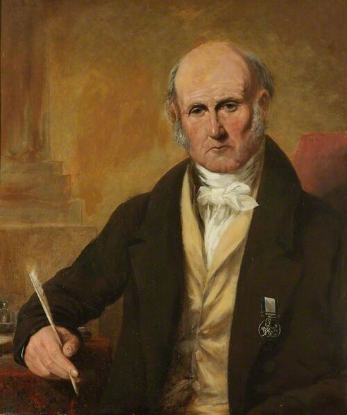 Captain James Pendergrass (1767–1851), RN, 1840, Edward Smith