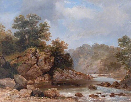 On the Esk, 1849, Edward Train