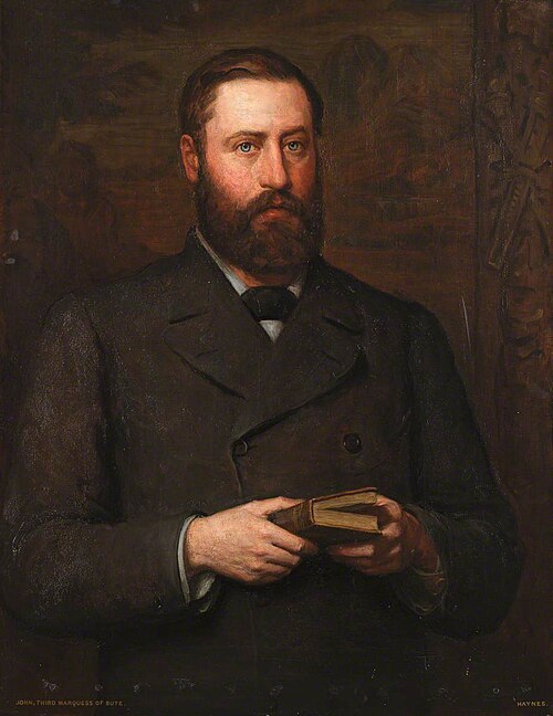 3rd Marquess of Bute; (1847-1900), 1885, Edward Travanyon Haynes