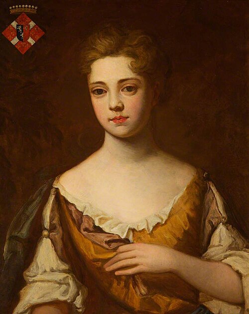 Lady Charlotte Herbert (d.1733), Later Lady Windsor, Daughter of the 7th Earl of Pembroke, , Edward Travanyon Haynes