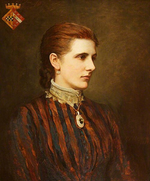 Gwendolen Howard (d.1932), Wife of the 3rd Marquess of Bute, , Edward Travanyon Haynes