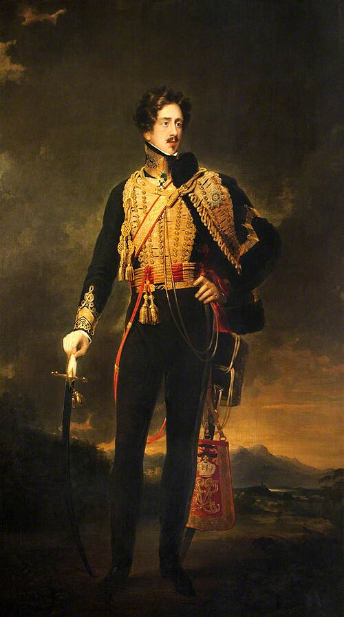 George Hamilton (1797–1883), 3rd Marquess of Donegall, 1824, James Atkins
