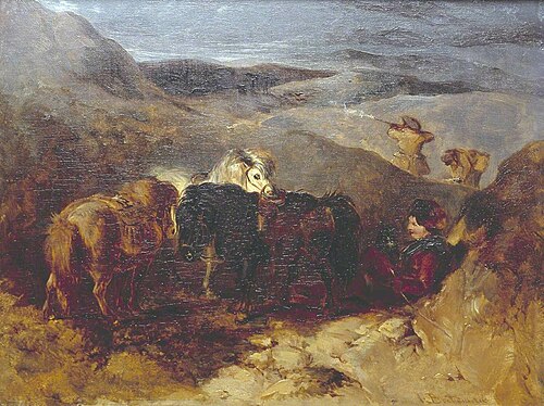 Highland Scene, 1844, James Bateman