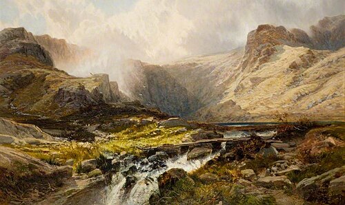 Idwal from Ben Glog, , Edwin Alfred Pettitt