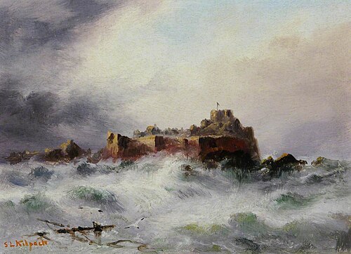 Elizabeth Castle, 1870, Sarah Louisa Kilpack