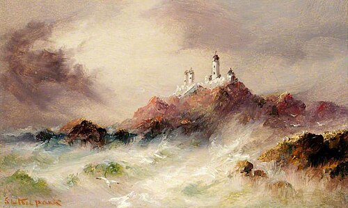 The Casquets Lighthouse, , Sarah Louisa Kilpack