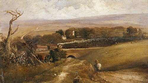 View of Preston, near Brighton, East Sussex, , James Bennett