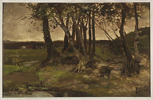 Boomlandschap., 1882, Marinus Boks