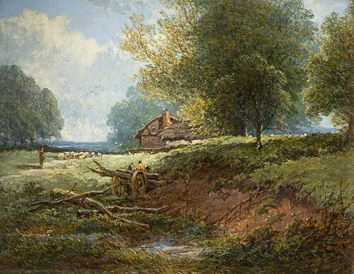 Meadow Scene, 1879, Edwin Taylor