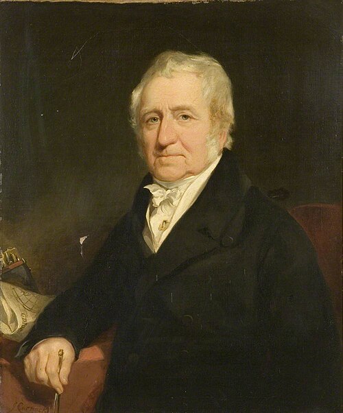 Captain Thomas E. Etheridge (Captain of the 'Severn'), 1839, James Curnock