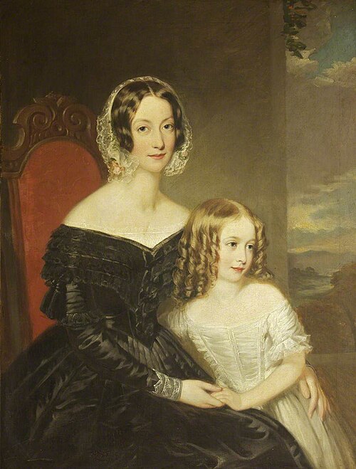 Anne Shaw, Wife of John George Shaw and Daughter of John Cox of Bristol, 1848, James Curnock