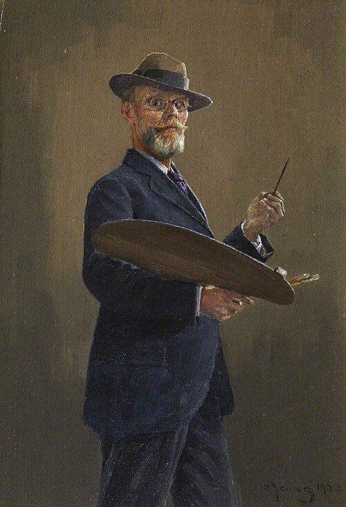 Self Portrait, 1922, Andrew Young