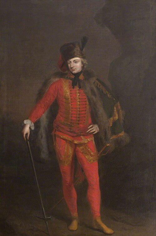 William Windham II (1717-1761) in the Uniform of a Hussar, 1754, James Dagnia