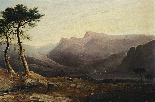 Loch Gair, Scotland, 1830, James Eyre
