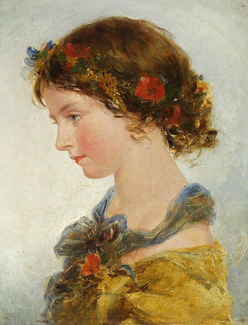 Portrait of a Young Girl, , James Fisher