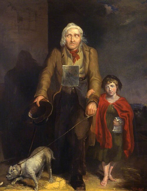 The Blind Beggar, , James Flewitt Mullock
