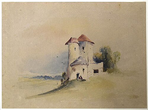 The Castle by the Sea, 1850, James Hamilton