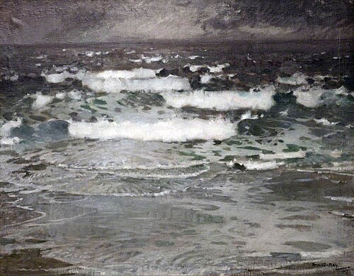 Cornish Seascape, 1907, James Hamilton Hay