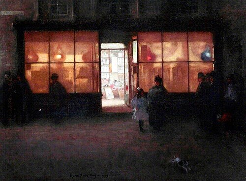 The Golden Blinds, 1909, James Hamilton Hay