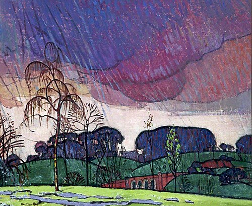Rain Clouds and a Bridge, , James Hamilton Hay