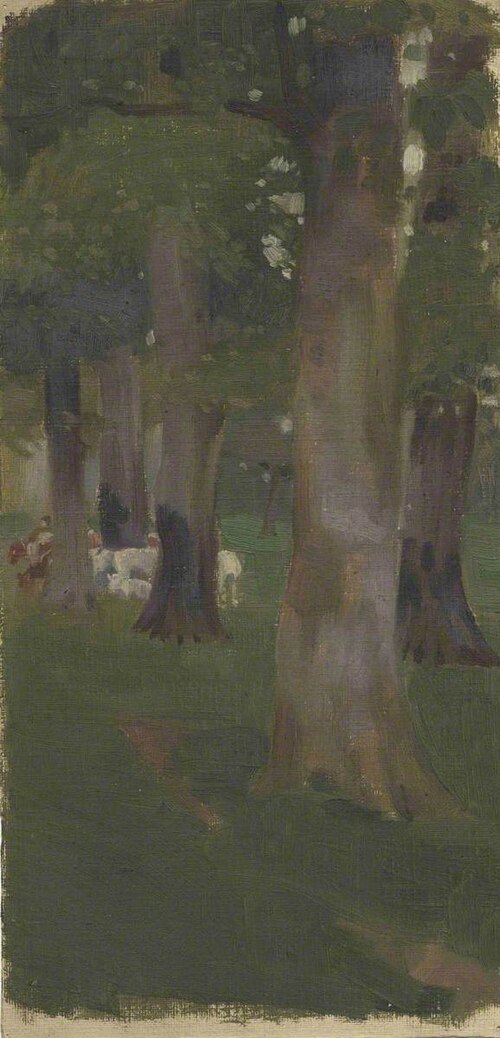 Cattle amongst Trees, , James Hargreaves Morton