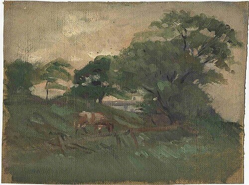 Grazing Cow, , James Hargreaves Morton