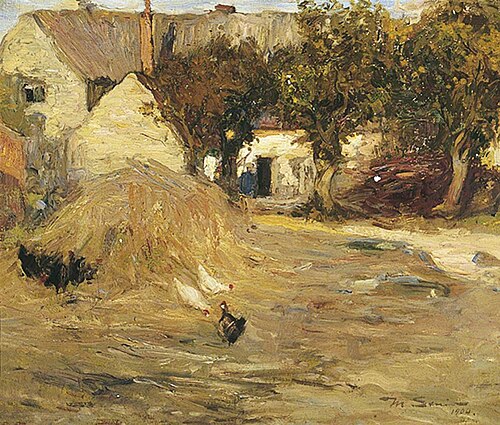 The Farmyard, 1904, Mark Senior
