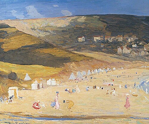 Runswick Bay, North Yorkshire, 1920, Mark Senior