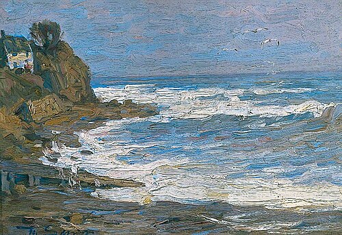 Runswick Bay, 1925, Mark Senior