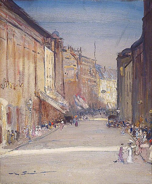 Commercial Street, Leeds, 1910, Mark Senior