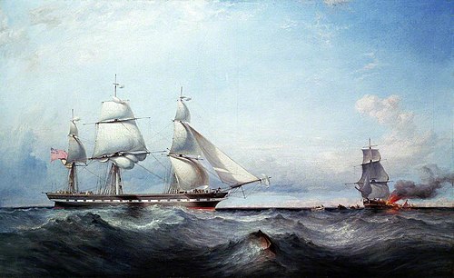 The ship Roxburgh Castle, 1853, James Harris