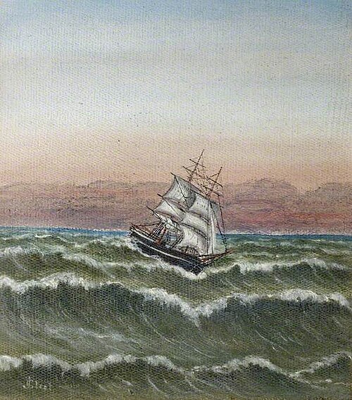 Sailing Ship, , James Henry Cleet