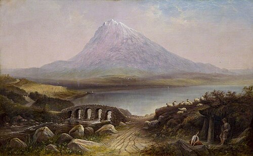 Errigal Mountain, 1870, James Howard Burgess
