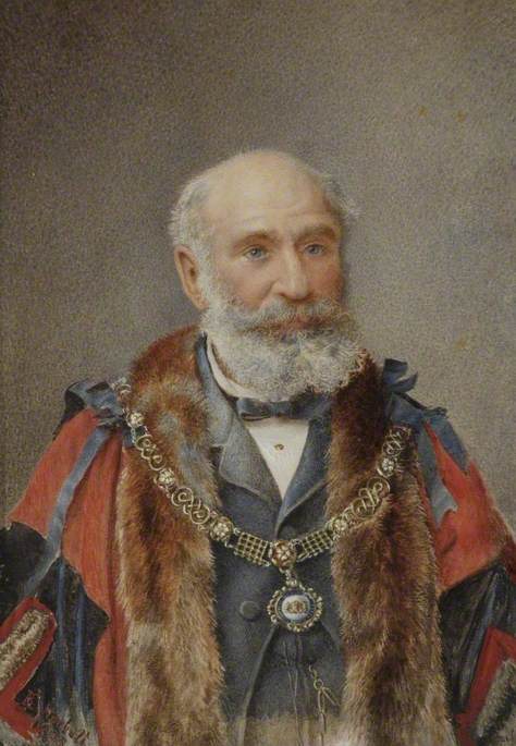Handel Cossham (1824–1890), MP, 1890, Elizabeth Cambridge Harbutt