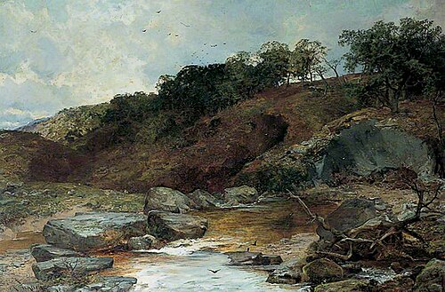 Eskdale, Cumbria, 1890, James Langsdale Pickering