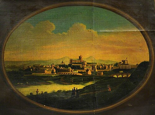 Carlisle from the North East, 1800, James Lowes