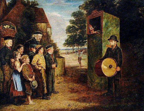 Punch and Judy, , Martinus Wilhelmus Liernur