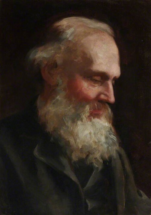 Sir William Thomson, Baron Kelvin, 1824 - 1907. Scientist, 1886, Elizabeth Thomson King