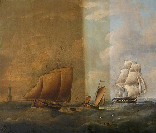 Shipping in the North Sea, , James Miller Huggins