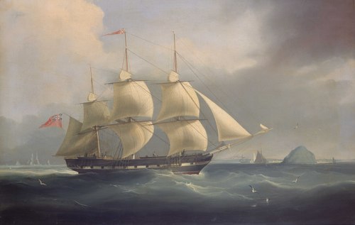 The Indiaman Thomas Coutts, 1836, James Miller Huggins