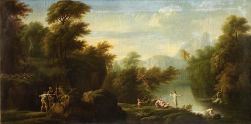 A Classical Landscape, 1736, James Norie