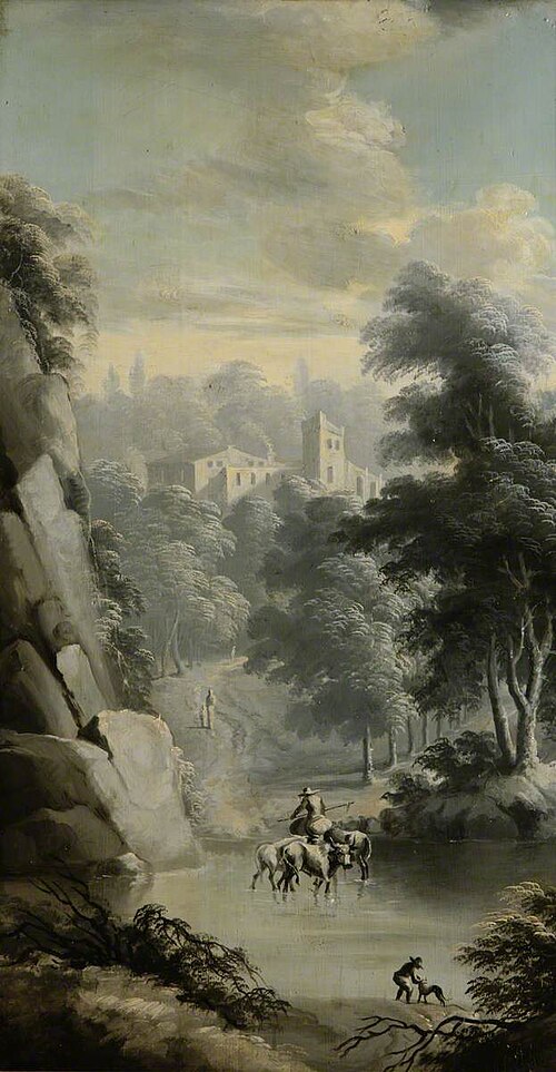 Landscape with Cattle, 1745, James Norie