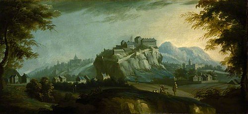 Edinburgh from the West, 1745, James Norie