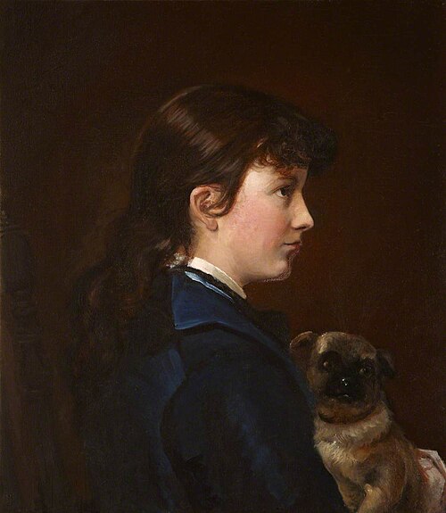 Ada Marion Nichols, Lady MacGeough Bond (1866-1955), 1880, Mary Cowie Nichols