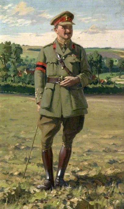 Lieutenant General Sir Charles Broad (1882–1976), KCB, CB, DSO, 1918, James Penniston Barraclough