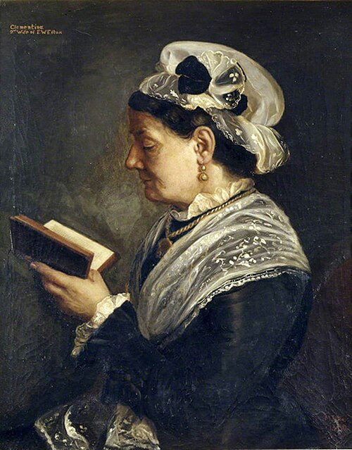 Ernesta Clementina Sandryk of Florence, Mrs Edmund William Elton, 1880, Elma Marion Elton