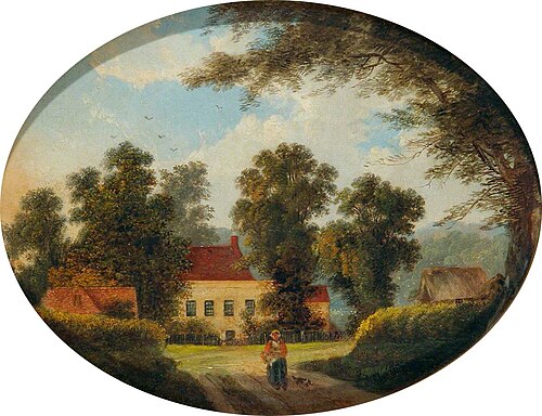 Trowse Old Hall, near Norwich, 1863, James Reeve